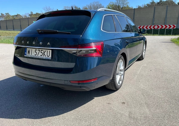 Skoda Superb cena 99900 przebieg: 139922, rok produkcji 2021 z Brześć Kujawski małe 232